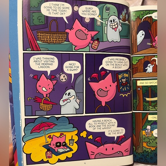 Book: Batcat “sink or swim” by MEGGIE RAMM - Picture 2 of 4